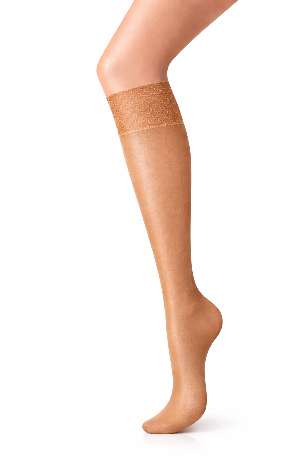 Tanjše dokolenke brez elastike 30 den - 2 para