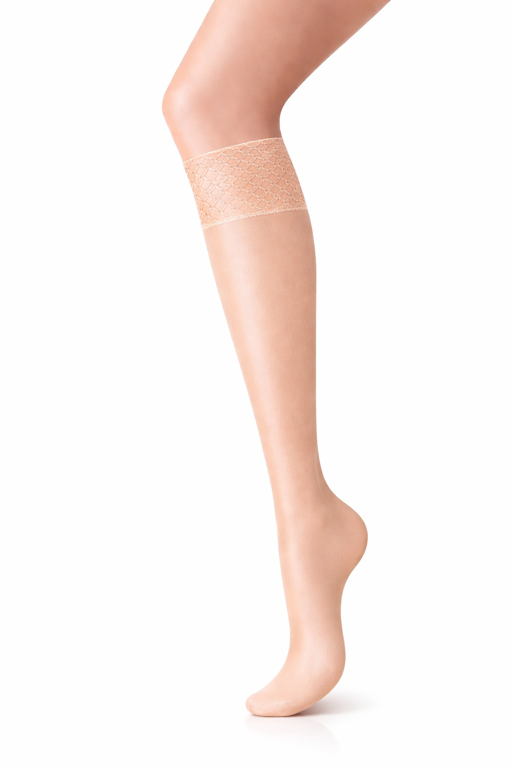 Tanjše dokolenke brez elastike 30 den - 2 para