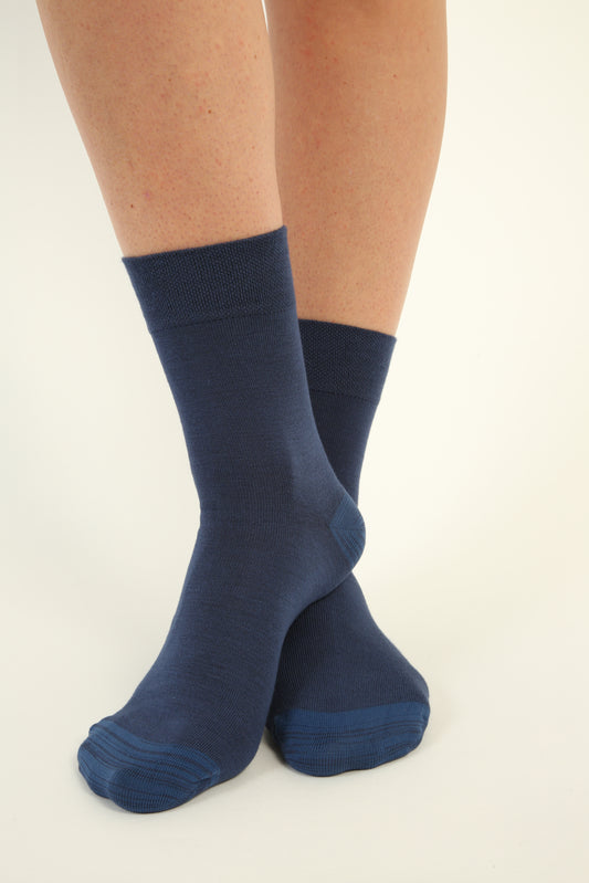Jeans nogavice iz bambusa brez elastike in šivov Öeko-TEX 3 pari